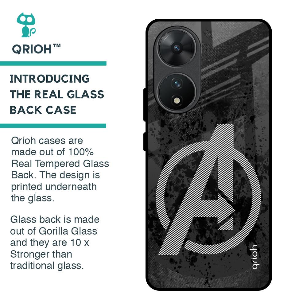 Sign Of Hope Glass Case for Vivo T2 5G
