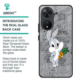 Cute Baby Bunny Glass Case for Vivo T2 5G