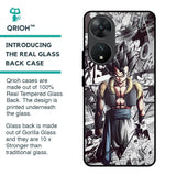 Dragon Anime Art Glass Case for Vivo T2 5G