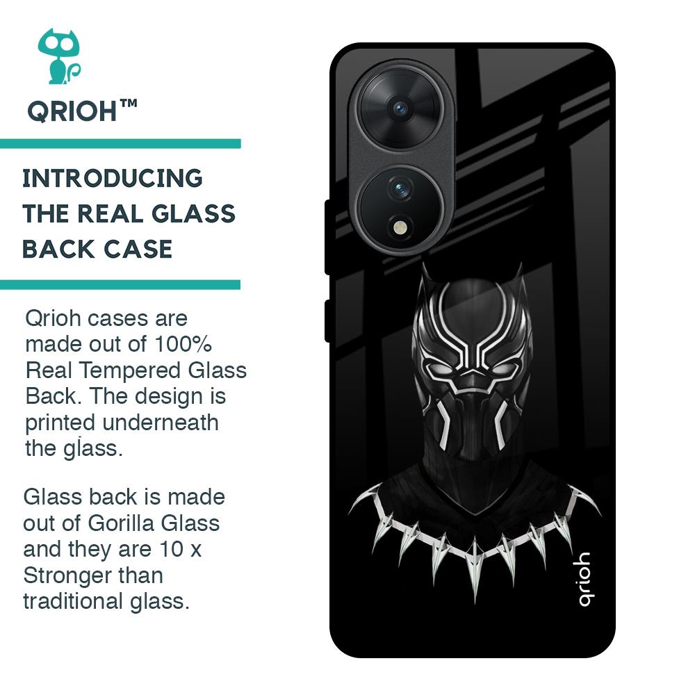 Dark Superhero Glass Case for Vivo T2 5G