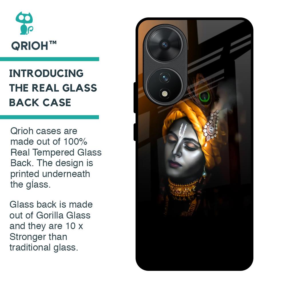 Ombre Krishna Glass Case for Vivo T2 5G