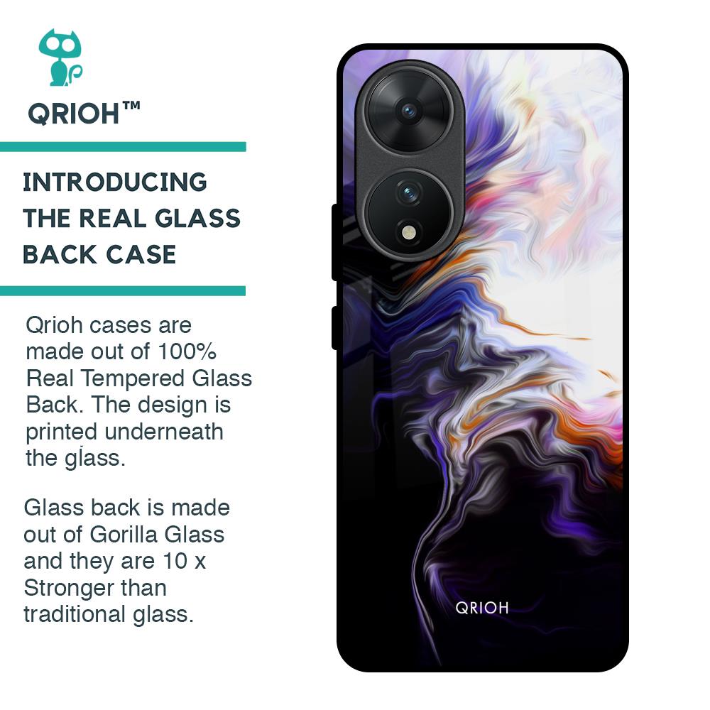 Enigma Smoke Glass Case for Vivo T2 5G