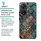 Retro Art Glass Case for Vivo T2 5G