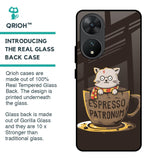 Tea With Kitty Glass Case For Vivo T2 5G