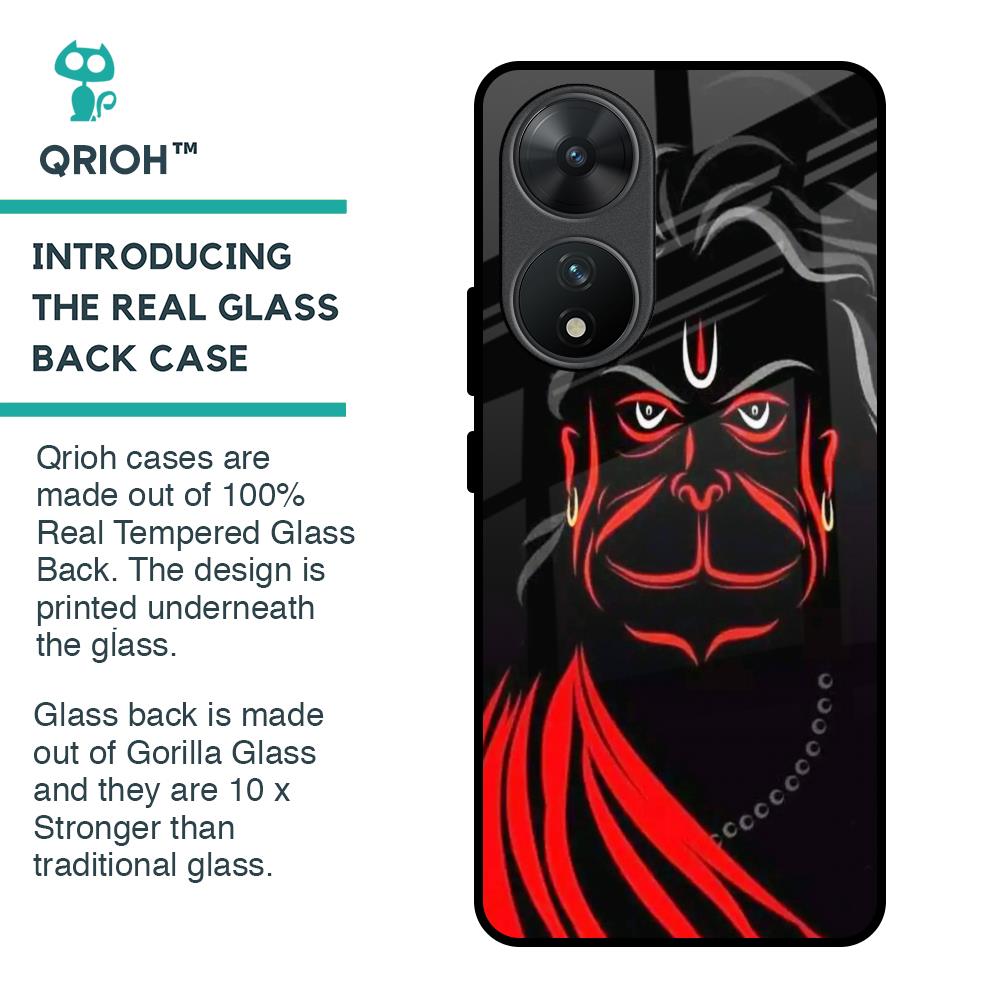 Lord Hanuman Glass Case For Vivo T2 5G