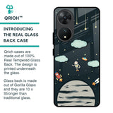 Astronaut Dream Glass Case For Vivo T2 5G