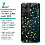 Dazzling Stars Glass Case For Vivo T2 5G