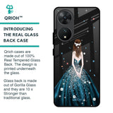 Queen Of Fashion Glass Case for Vivo T2 5G