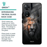 Devil Lion Glass Case for Vivo T2 5G