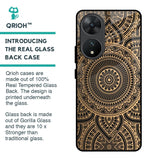 Luxury Mandala Glass Case for Vivo T2 5G