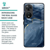 Deep Ocean Marble Glass Case for Vivo T2 5G