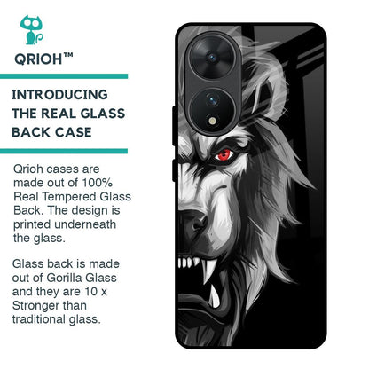 Wild Lion Glass Case for Vivo T2 5G