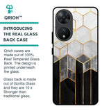 Tricolor Pattern Glass Case for Vivo T2 5G