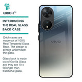 Tricolor Ombre Glass Case for Vivo T2 5G