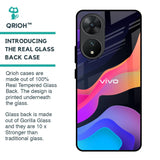 Colorful Fluid Glass Case for Vivo T2 5G