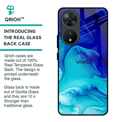 Raging Tides Glass Case for Vivo T2 5G