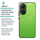 Paradise Green Glass Case For Vivo T2 5G