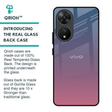 Pastel Gradient Glass Case for Vivo T2 5G