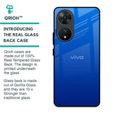 Egyptian Blue Glass Case for Vivo T2 5G