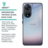 Light Sky Texture Glass Case for Vivo T2 5G