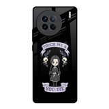 Touch Me & You Die Vivo X90 5G Glass Back Cover Online