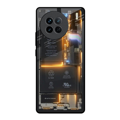 Glow Up Skeleton Vivo X90 5G Glass Back Cover Online