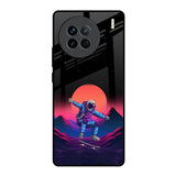 Retro Astronaut Vivo X90 5G Glass Back Cover Online