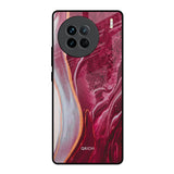 Crimson Ruby Vivo X90 5G Glass Back Cover Online