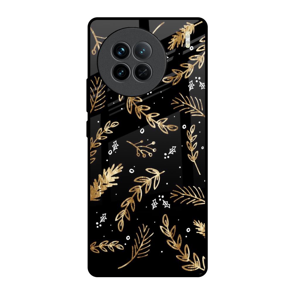 Autumn Leaves Vivo X90 5G Glass Back Cover Online