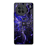 Techno Color Pattern Vivo X90 5G Glass Back Cover Online