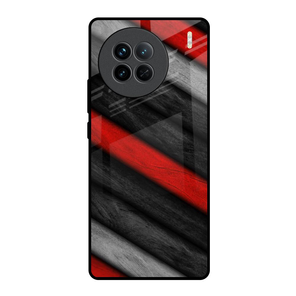 Soft Wooden Texture Vivo X90 5G Glass Back Cover Online