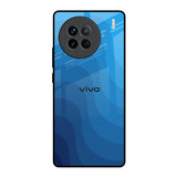 Blue Wave Abstract Vivo X90 5G Glass Back Cover Online