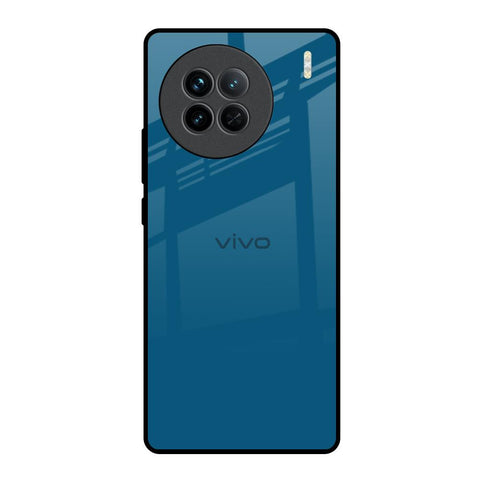 Cobalt Blue Vivo X90 5G Glass Back Cover Online
