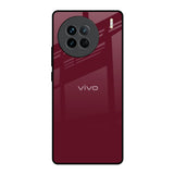 Classic Burgundy Vivo X90 5G Glass Back Cover Online