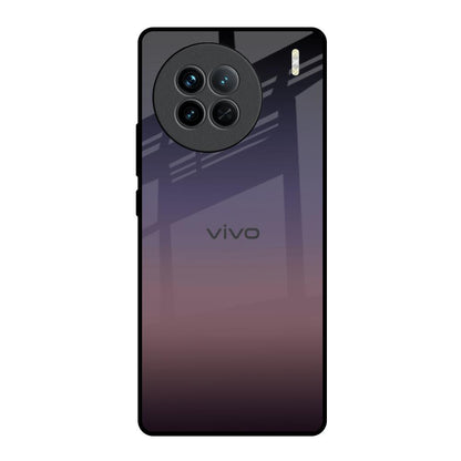 Grey Ombre Vivo X90 5G Glass Back Cover Online
