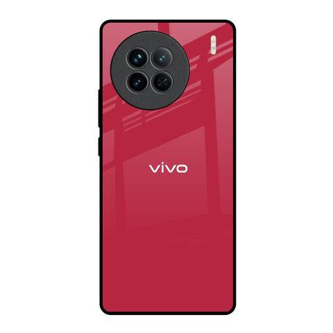 Solo Maroon Vivo X90 5G Glass Back Cover Online