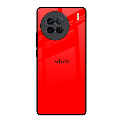 Blood Red Vivo X90 5G Glass Back Cover Online