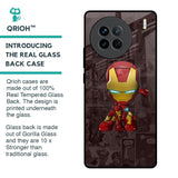 Angry Baby Super Hero Glass Case for Vivo X90 5G