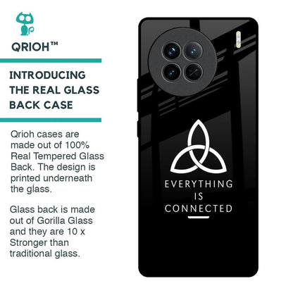 Everything Is Connected Glass Case for Vivo X90 5G