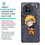 Orange Chubby Glass Case for Vivo X90 5G