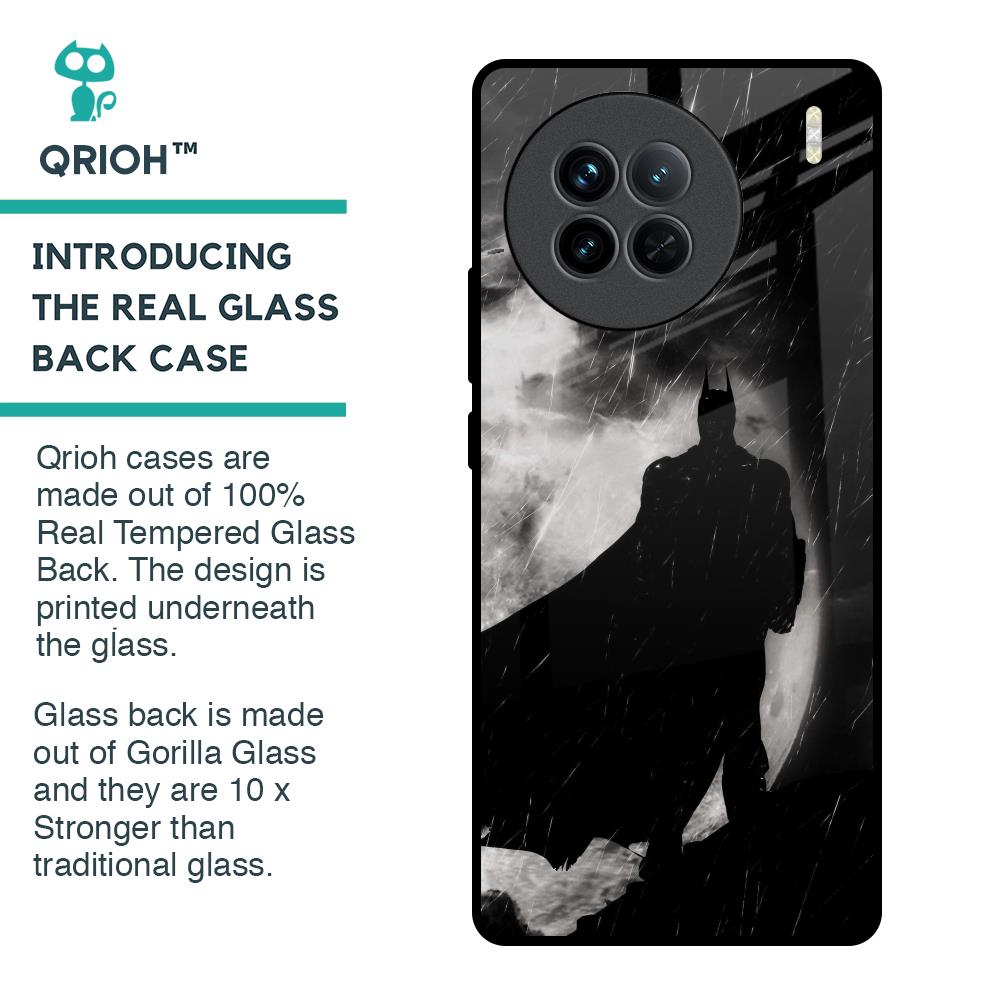 Dark Warrior Hero Glass Case for Vivo X90 5G