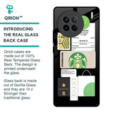 Coffee Latte Glass Case for Vivo X90 5G