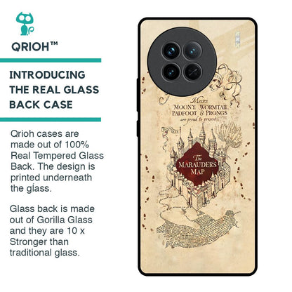 Magical Map Glass Case for Vivo X90 5G
