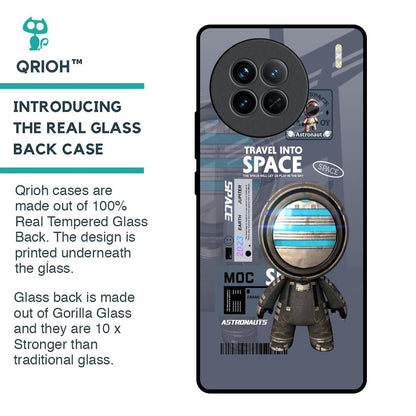 Space Travel Glass Case for Vivo X90 5G