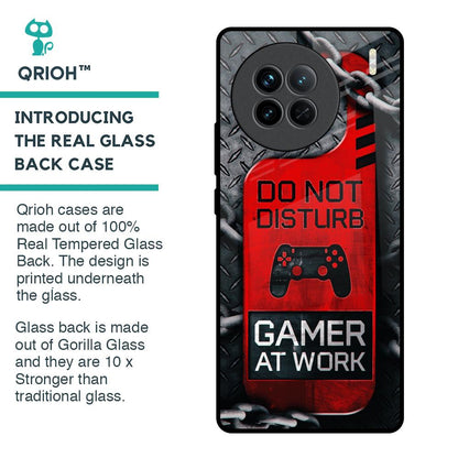 Do No Disturb Glass Case For Vivo X90 5G