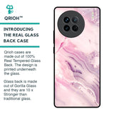 Diamond Pink Gradient Glass Case For Vivo X90 5G