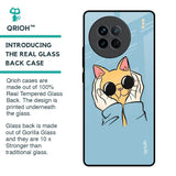 Adorable Cute Kitty Glass Case For Vivo X90 5G