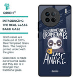 Struggling Panda Glass Case for Vivo X90 5G