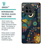 Owl Art Glass Case for Vivo X90 5G