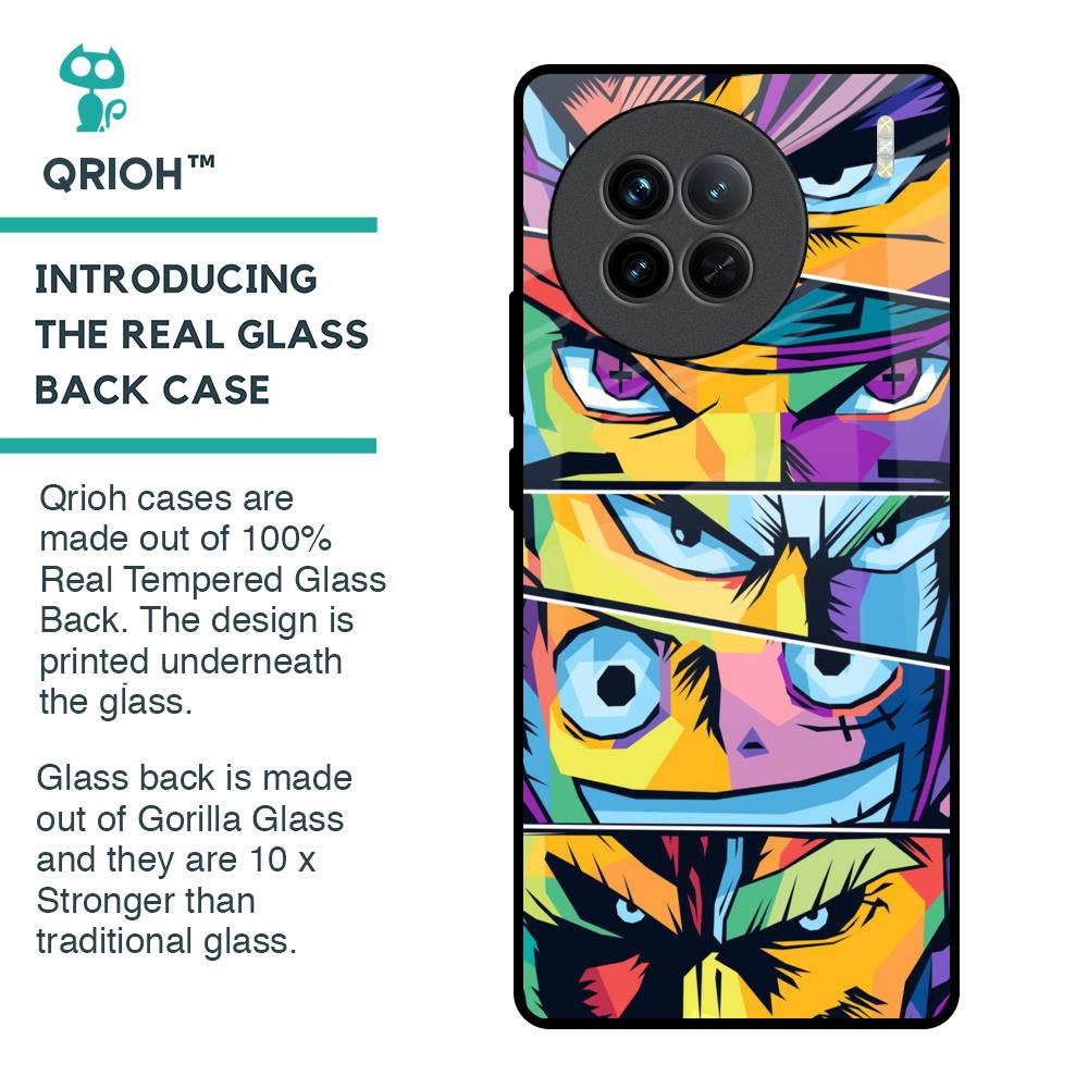 Anime Legends Glass Case for Vivo X90 5G